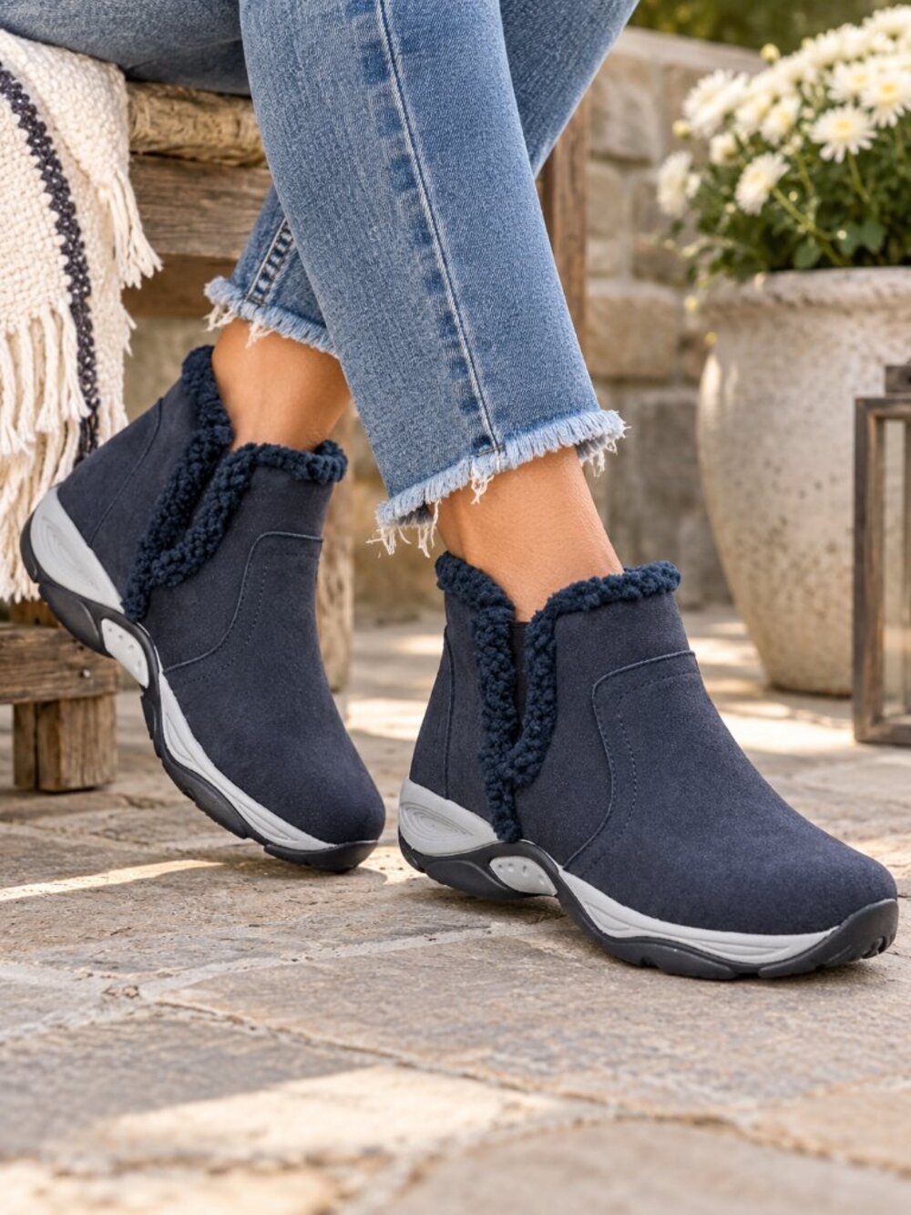Easy Spirit Eastin SOEASY™ Casual Walking Booties NIB